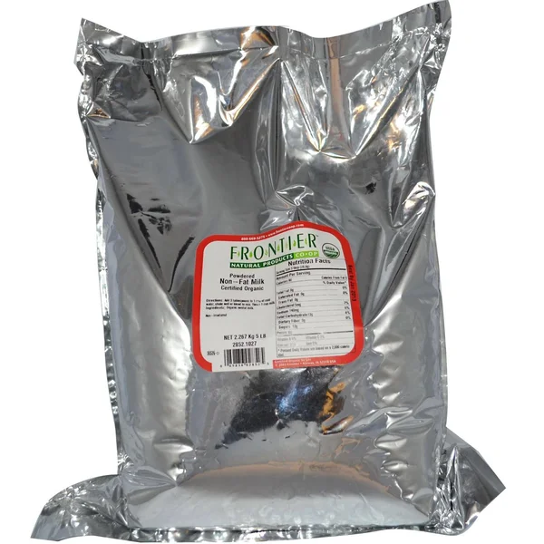 Frontier Non-Fat Milk Powder - Organic -- 5 lbs