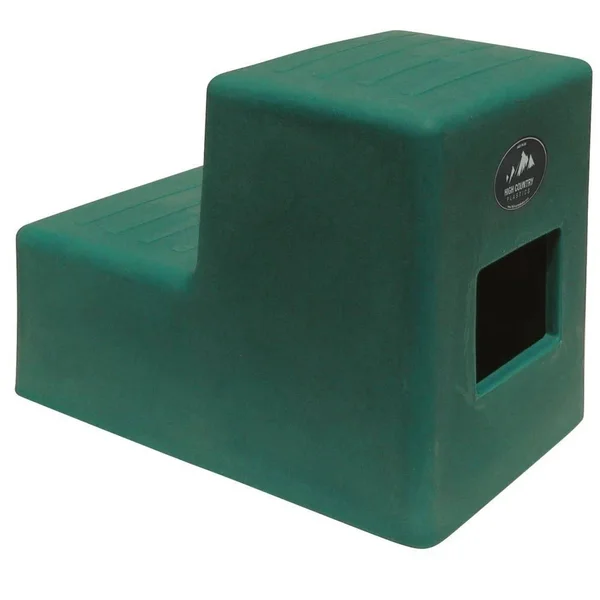 High Country Plastics 2 Step Mounting BLOCK, Green