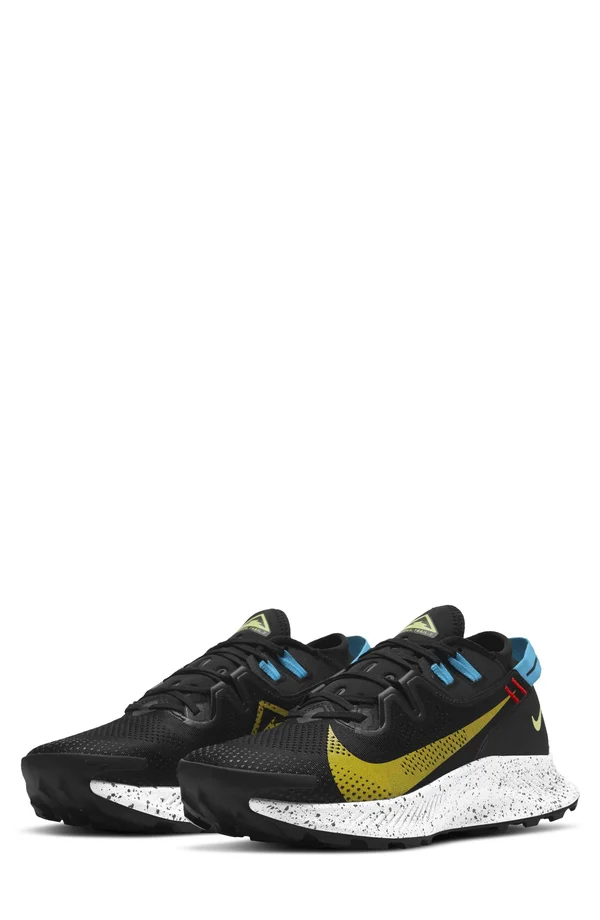 Nike Men's Pegasus Trail 2 Trail-Running Shoes Black 8.5
