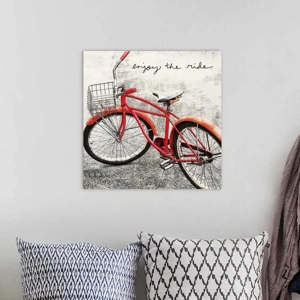Enjoy The Ride, Canvas Wall Art, 20x20, Great Big Canvas