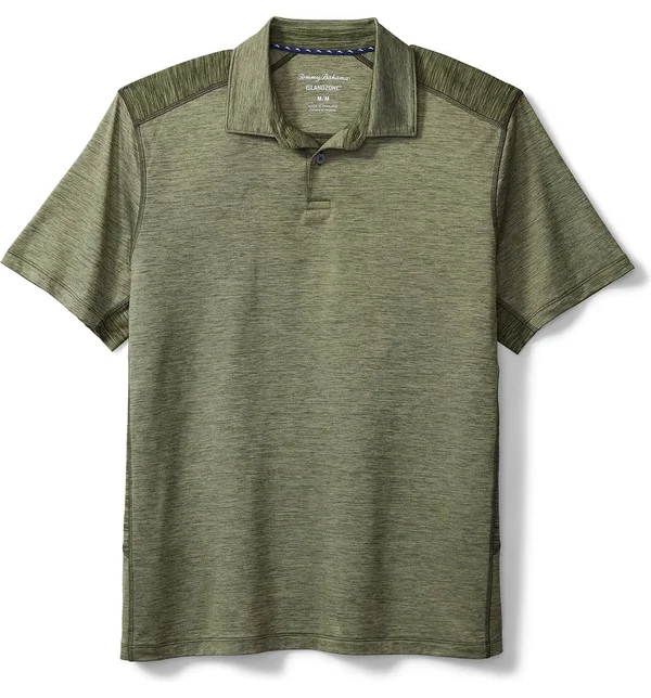 Tommy Bahama Men's Delray IslandZone Polo - Palm Moss - Size XXL