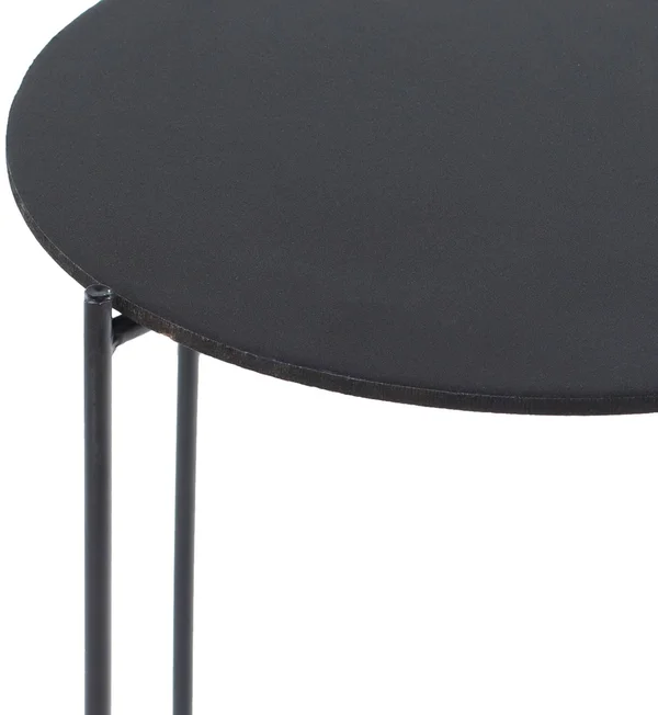 Handmade Home Modern BHS-0094446 Black Metal Side Table