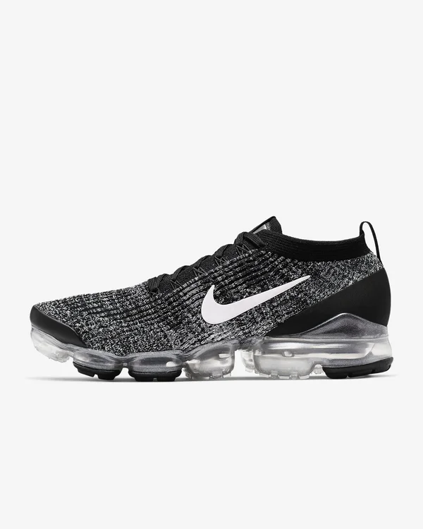 Nike Air VaporMax Flyknit 3 Men's Shoes in Black - Size: 10.5, AJ6900-002
