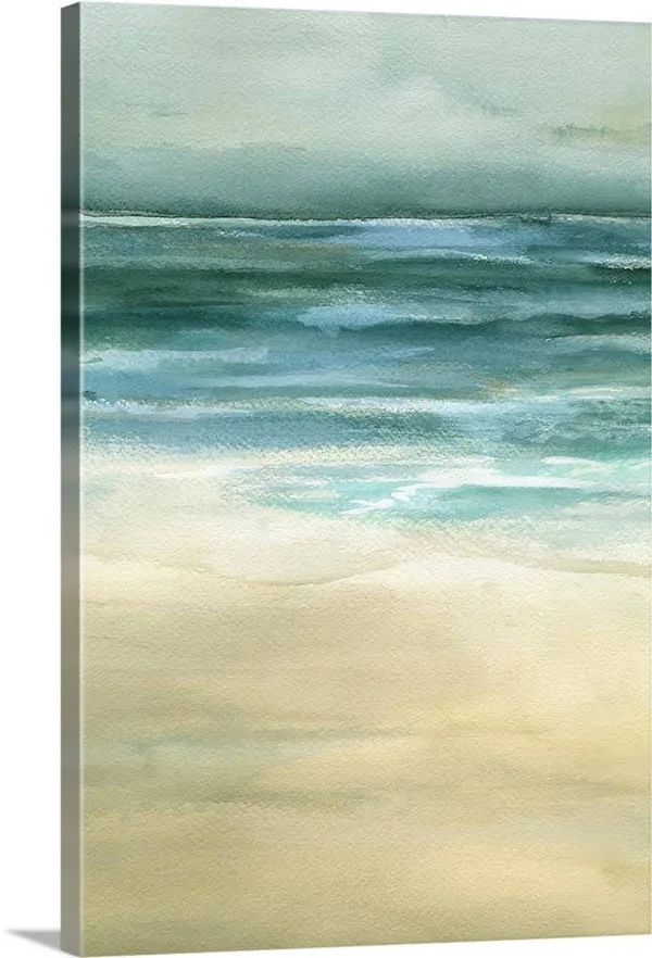 Tranquil Sea II, Canvas Wall Art, 32x48, Great Big Canvas