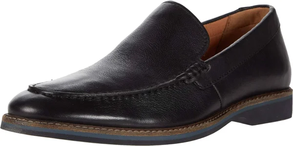 Clarks Men's Atticus Edge Loafer, Size: 12, Black Leather