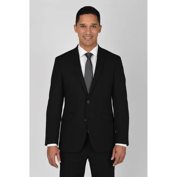 Kenneth Cole Reaction Black Suit SEPARATE Coat - 46L