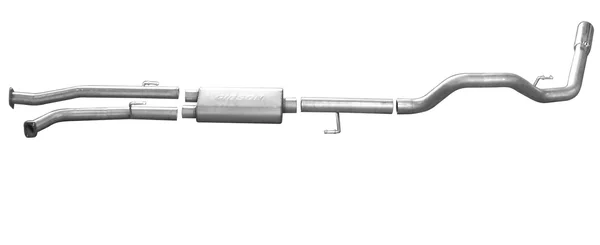 Gibson Cat-Back Single Exhaust SYSTEM; Stainless 618603
