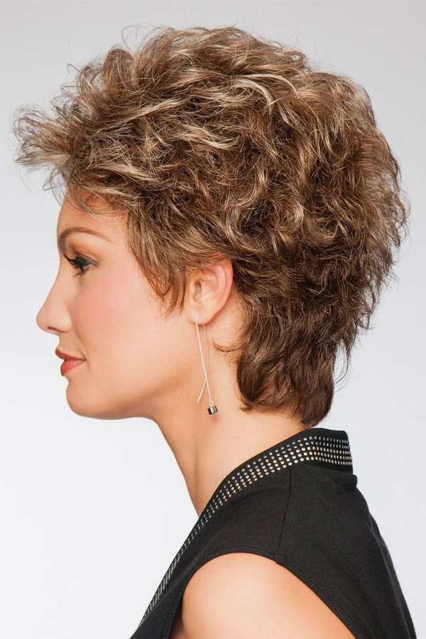 Gabor Instinct Average-Large Synthetic Wig, G829+ Dark Cinnamon Mist