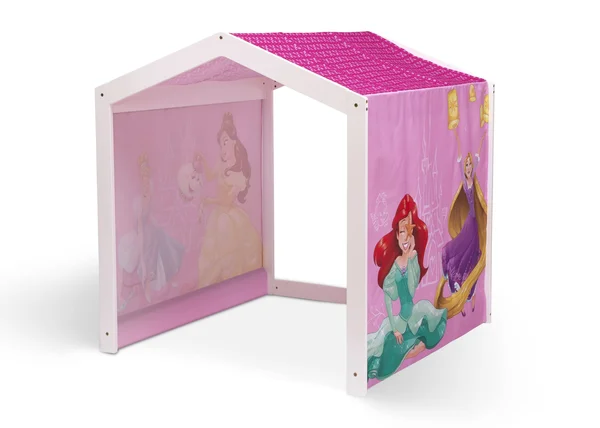 Disney Princess Indoor Playhouse with Fabric Tent for Boys and Girls by Delta Children
