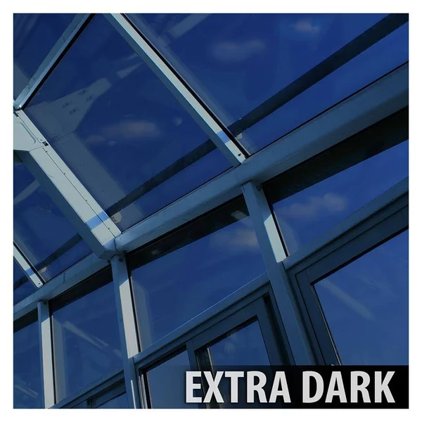 BuyDecorativeFilm 36 in. x 50 ft. NA05 Daytime Privacy and Sun Control Black (Very Dark) Window Film