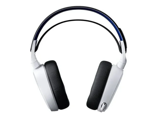 SteelSeries Arctis 7P - Headset - full size - 2.4 GHz - wireless - USB-C - white - for Sony PlayStation 4, Sony PlayStation 4 Pr