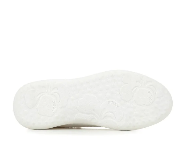 Roxy Crews Court SlipOn Sneaker, Women's, White, Size 11, Slip-Ons, Sneakers, Slip-On