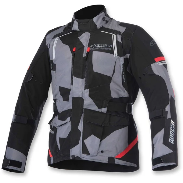 Alpinestars Andes Drystar V2 Jacket (Black/Camo/Red)