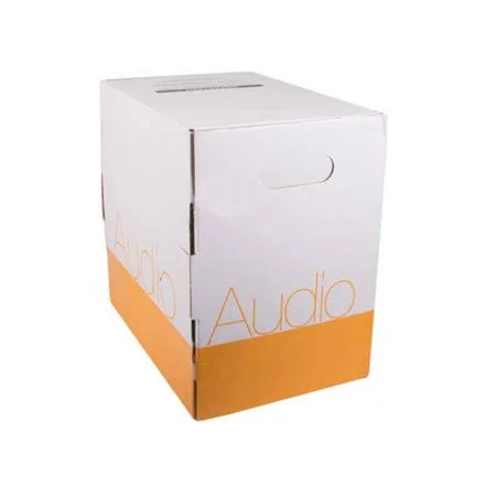 Cable Leader Sc104-805h 500 ft. 14awg-4c Stranded CMR-CL3R OFC Speaker Cable - White