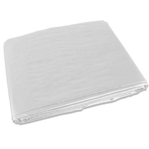 WeatherGARD White 18x30 Heavy Duty UV Protected Treated Canopy Sun Shade Boat Cover Tarp