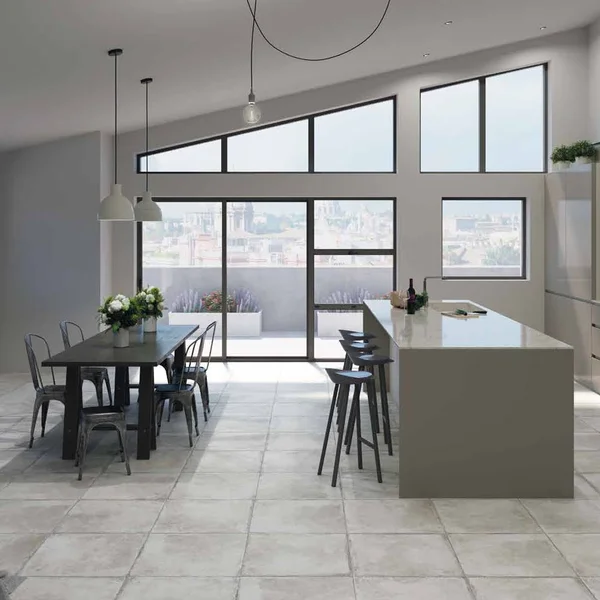 TileBar Seville Efeso 3x12 Porcelain Subway Tile for Wall, Gray, Backsplash, Wall and Floor