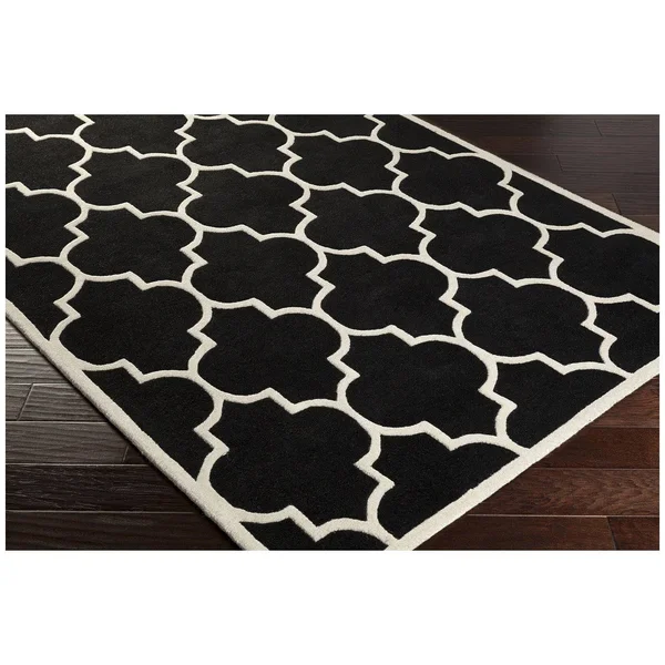 Artistic Weavers Transit Piper 2&3 inch x 12& Runner Area Rug, Black