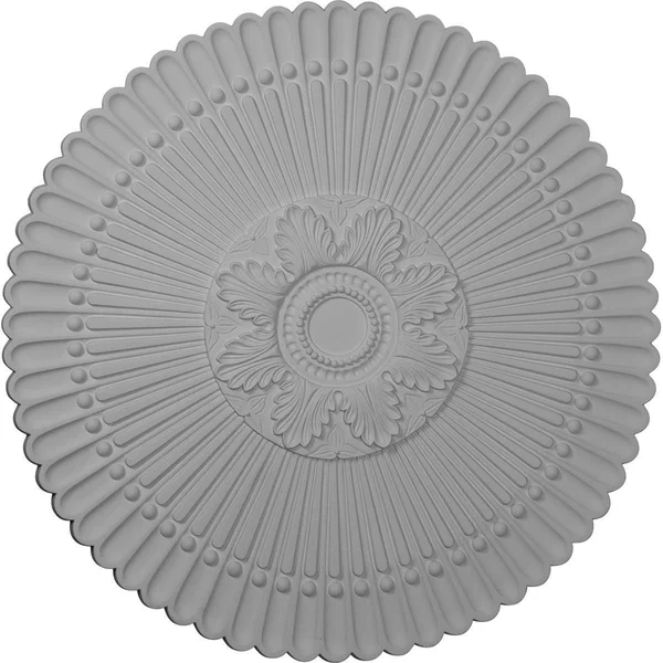 30x22OD x 1 1/4x22P Nexus Ceiling Medallion (Fits Canopies Up to 2 3/4x22) - Hand-Painted Rich Gold
