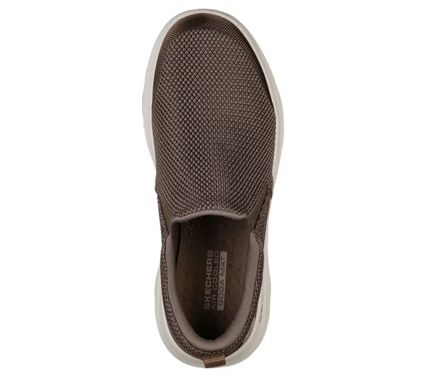 Skechers Men's Go Walk Evolution Ultra-Impeccable Sneaker - Khaki, 11.5