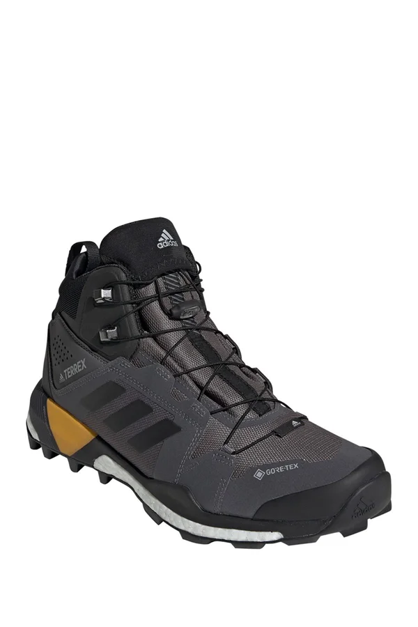 Adidas Outdoor Terrex Skychaser XT Mid GTX - Men's Grey Five/Black/Active Gold 11.5 EE5335-11.5