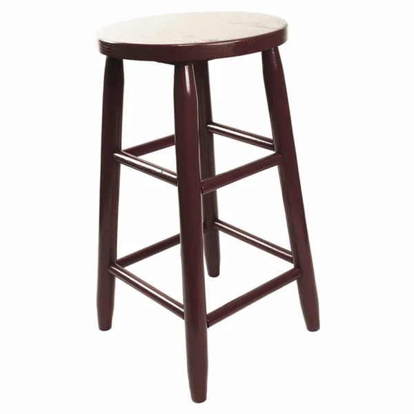 Dixie Seating Co. 24-Inch Hannah Counter Stool Cranberry