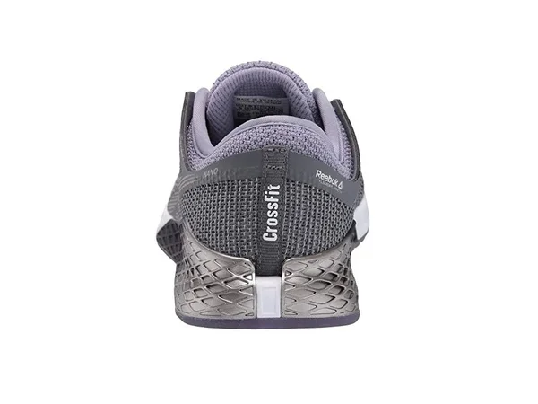 Reebok Women's Nano 9 Training Shoes, Grey/Violet/White, 7.5