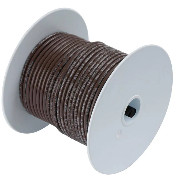 Ancor - Brown 16 AWG Tinned Copper Wire - 1, 000& 102299