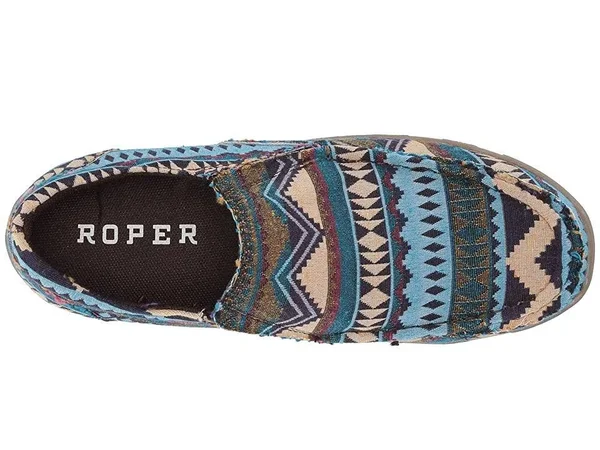 Roper Women's Blue Driving Moc Casual Shoes