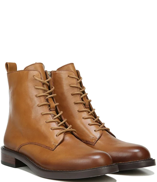 Sam Edelman Women's Nina Lace-Up Boots - Black