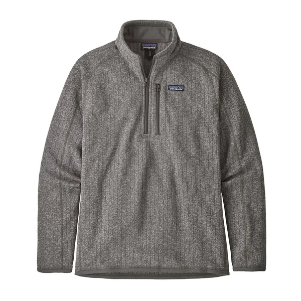 Patagonia Men's Better Sweater Rib Knit 1/4 Zip - Stonewash, XXL