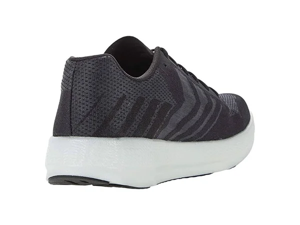 Skechers Men's Go Run Razor Sneakers, Black/White, 10.0
