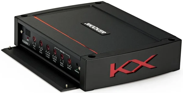 Kicker - KX Series 800W Class D Mono Amplifier with Variable
