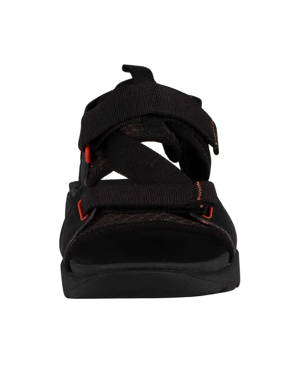 Timberland Men's Ripcord Backstrap Sandals, Black