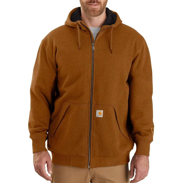Carhartt Men's Rain Defender Loose Fit Midweight Thermal-Lined Full-Zip Sweatshirt