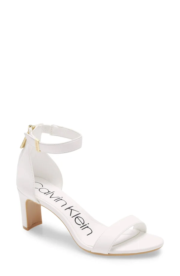 Calvin Klein Chandari Women's Shoes White : 7.5 M