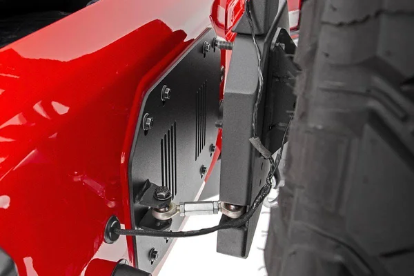 Rough Country 10598 Jeep Rear Trail Bumper w/Tire Carrier (18-19 Wrangler JL)