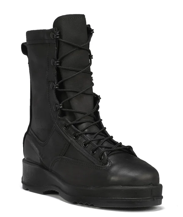 Belleville 800ST Waterproof Steel Toe Flight and Flight Deck Boots (Black)
