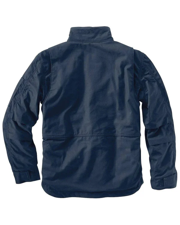 Carhartt Men's Flame Resistant Full Swing Quick Duck Coat (XL Tall Dark Navy)