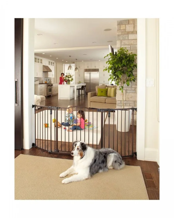 North States Deluxe Decor Gate - Bronze