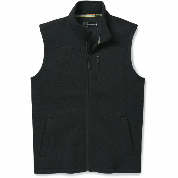 Smartwool Hudson Trail Fleece Vest - Men's Dark Charcoal - M