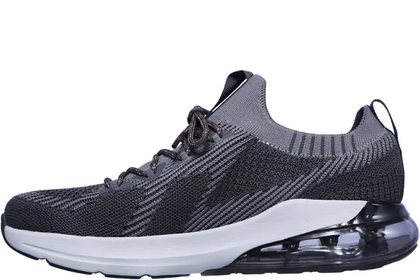 Skechers Go Run Air (Charcoal/Red) Men's Shoes