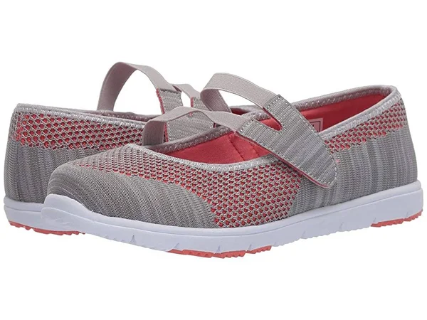 Propet Women's TravelWalker Evo Mary Jane, Size: 8, Light Grey Mesh