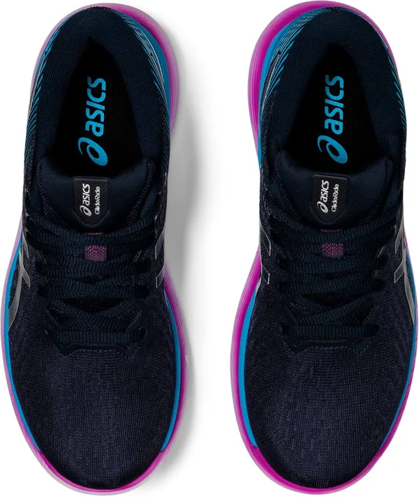 Asics GlideRide 2 Womens Running Shoes - Navy-6