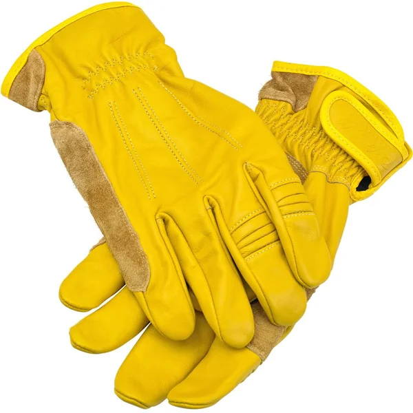 Biltwell Work Gloves (Gold - X-Large)