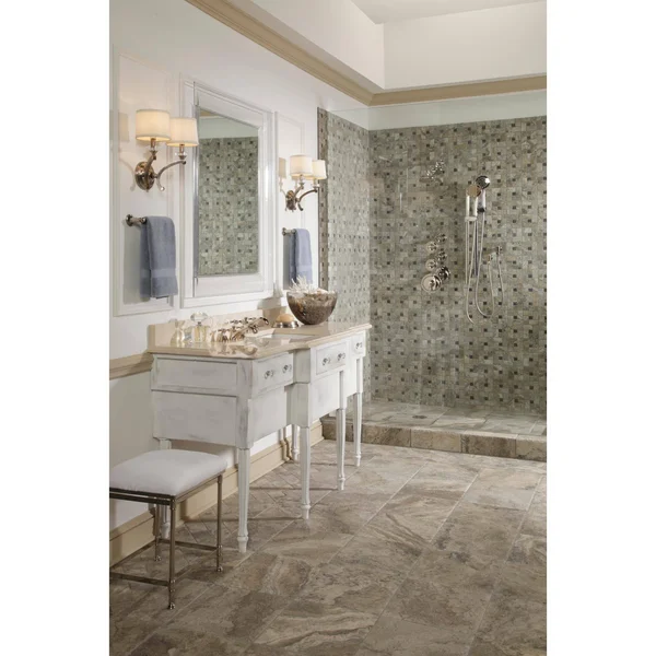 Toto TS220D1#CP Vivian Two-Way Diverter Trim with Off-Lever Handle - Polished Chrome