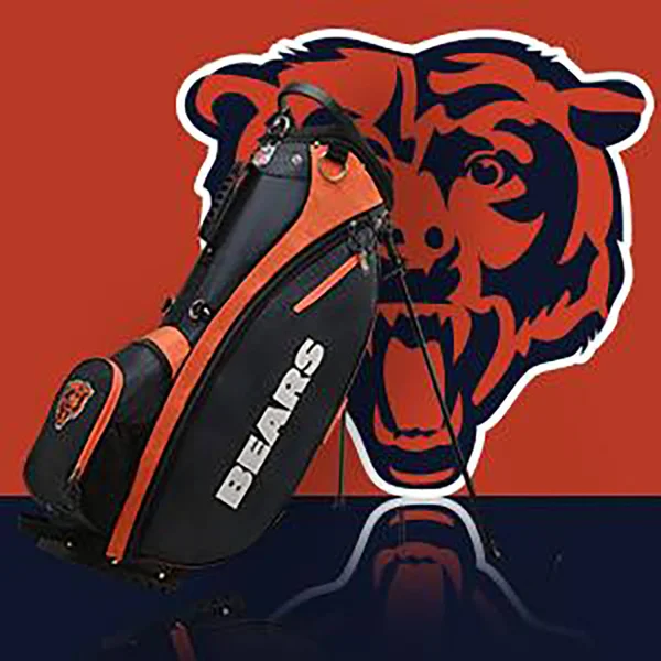 Wilson NFL Carry Golf Bag - Chicago Bears, 9.5 x 8.4
