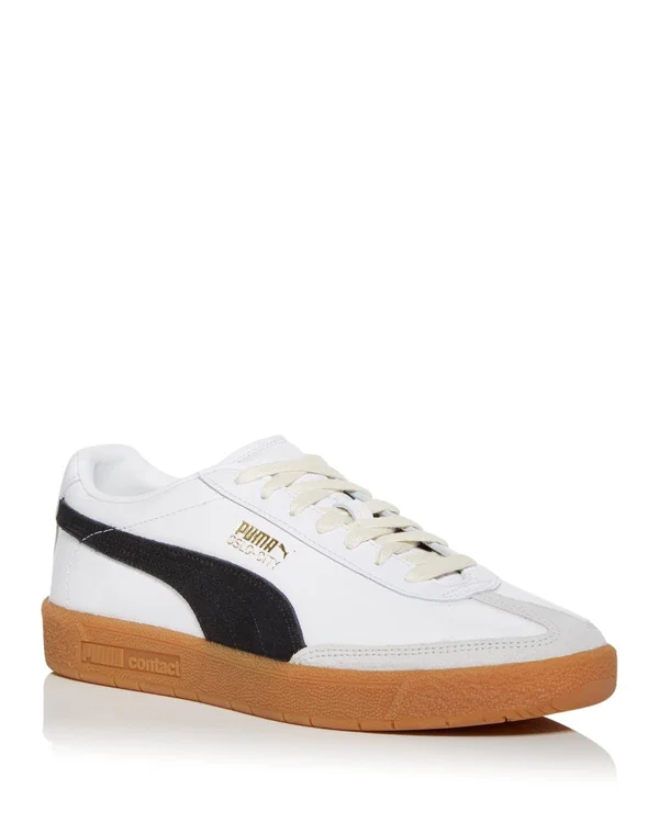 Puma Men's Oslo-City OG Low Top Sneakers - White/Black