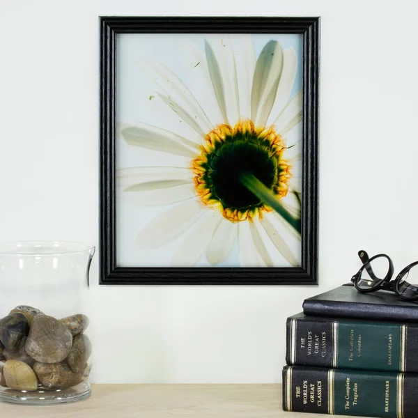 Craig Frames Wiltshire 200, Traditional Black Hardwood Picture Frame, 9 x 26 inch