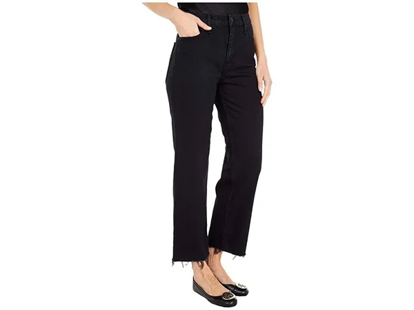 Hudson Remi High-Rise Crop Straight Jeans, Worn in, Women's, 29