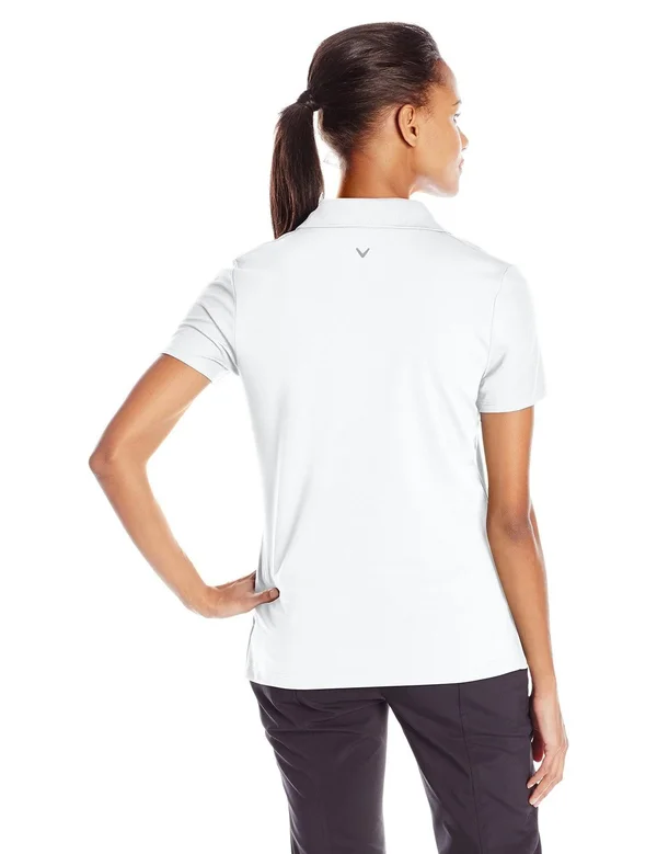 Callaway Women's White Ottoman Polo
